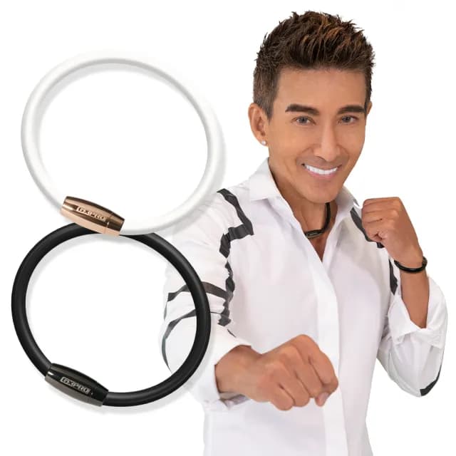 【&MORE 愛迪莫】GX Pro 石墨烯超傳導健康手環.手鍊(玫瑰金/槍灰/鈦鍺/能量)