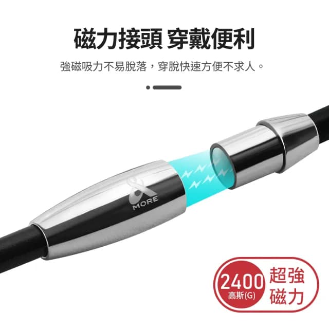 【&MORE 愛迪莫】X5 特仕版健康手環.手鍊(玫瑰金/鈦鍺/能量/鈦項鍊)