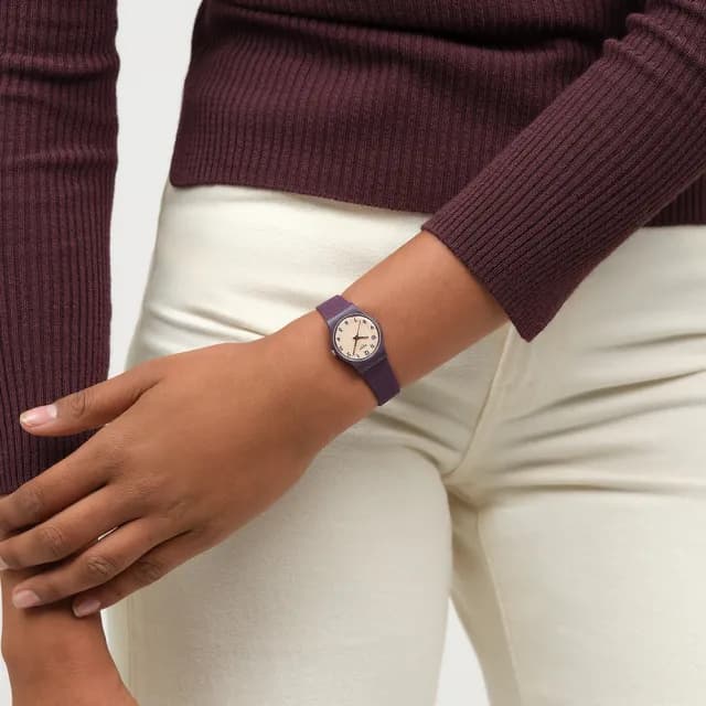 【SWATCH】REPEAT CHIC 經典手錶/女錶/瑞士製造 LR138(25mm)