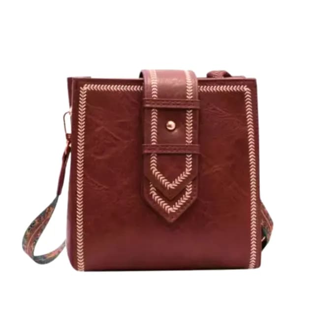 【WOONUE】專櫃高質感多功能簡約輕旅休閒手提側肩包斜背包(情人女友老婆聖誕女兒母親生日節禮物)