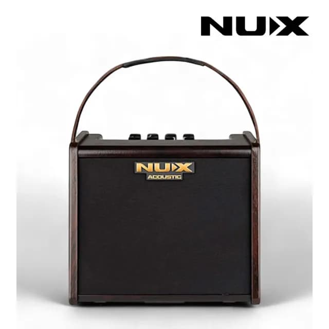 【NUX】AC-25 充電式木吉他藍芽音箱 25瓦／享受音樂律動(AC25 充電式音箱 混音器 演出 音響 喇叭 PA)