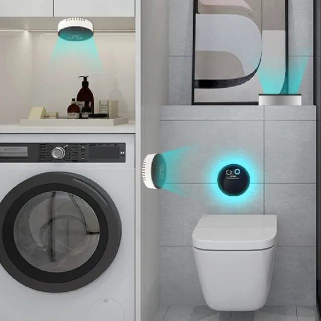 車用家用空氣清新器(USB浴室廚房除臭除味小型便攜式電子臭氧淨化器 purifier)