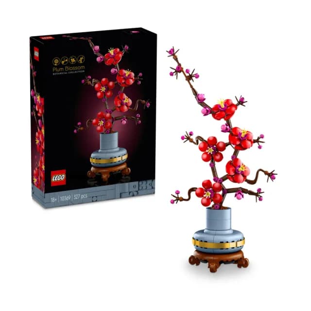 【LEGO 樂高】Botanicals 10369 梅花(花藝植栽 居家擺設 送禮推薦 情人節禮物)