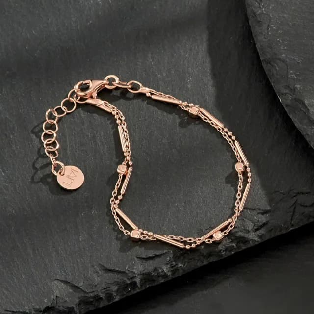 【Luciano Milano】光點流年 純銀手鍊