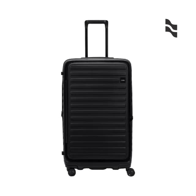 【LOJEL】速達 升級版 CUBO FIT 29.5吋 前開式擴充拉鍊拉桿箱(行李箱 旅行箱 胖胖箱)