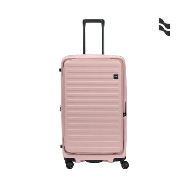 【LOJEL】速達 升級版 CUBO FIT 29.5吋 前開式擴充拉鍊拉桿箱(行李箱 旅行箱 胖胖箱)