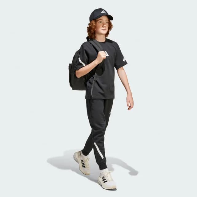 【adidas 愛迪達】Z.N.E. 運動長褲 童裝 JD0006