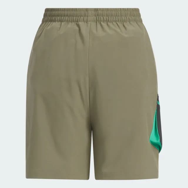 【adidas 愛迪達】運動短褲 吸濕排汗 童裝 JM7990