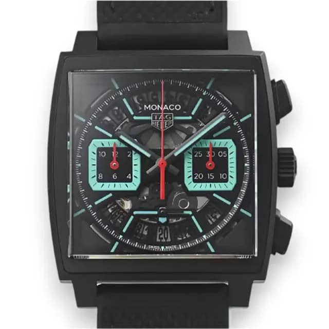【TAG HEUER 豪雅】Monaco系列鈦金屬計時腕表x39mm(CBL2184.FT6236)