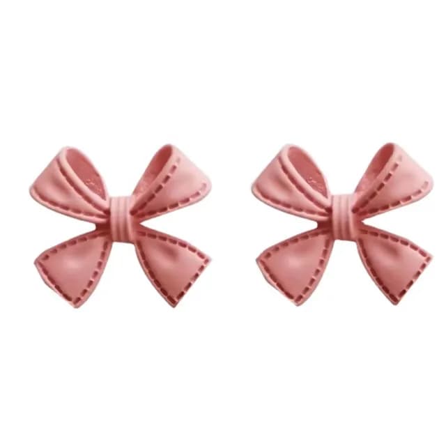 【韓系單品】S925銀針式復古立體甜美蝴蝶結耳環(耳針 耳釘 耳飾 穿搭配件 飾品 復古 洋裝)