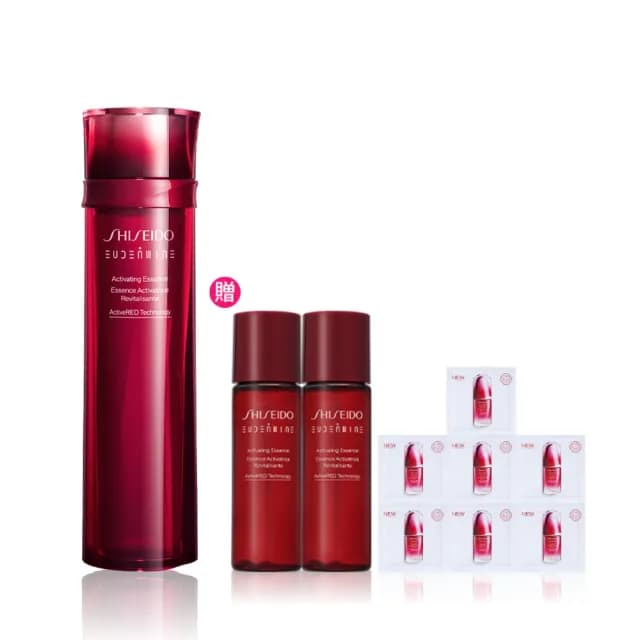 【SHISEIDO 資生堂國際櫃】紅色活酵超導奇蹟露 145mL(奇蹟露/化妝水/精華水/保濕)