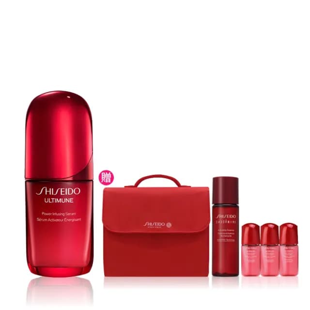 【SHISEIDO 資生堂國際櫃】紅妍山茶花修護精華 50mL(小紅瓶/精華液/保濕/抗老/修護)