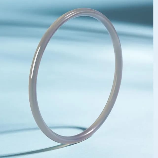 【Penny珮妮】灰色玉髓 極細叮噹手鐲 細鐲4mm一入(母親節 送女友 情人節 生日 交換禮物 尾牙 新年 結婚)