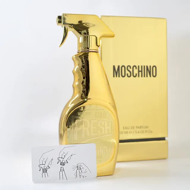 【MOSCHINO】亮金金女性淡香精 100ml(Fresh Gold 香水 平行輸入)