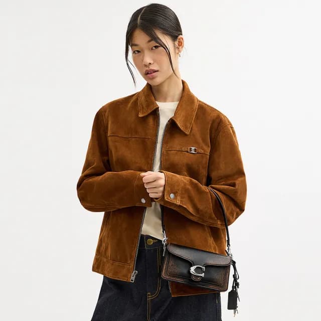 【COACH】蔻馳官方直營 TABBY 20 復古摯愛皮革單肩手袋 單肩包 肩背包(CBH36)