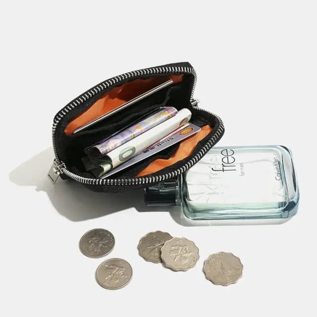 【YUJI 優集】EBIZU 日系潮流零錢包(多隔層收納 極輕防潑 鑰匙/卡片/現金一包搞定)