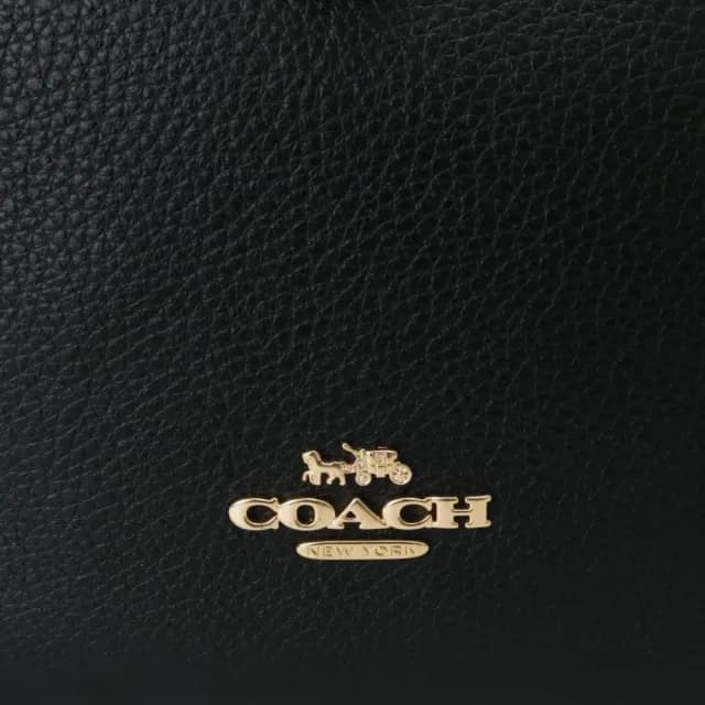 【COACH】小款斜背手袋(黑)