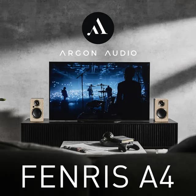 【Argon Audio】FENRIS A4(主動式 四單體獨立放大 藍牙喇叭 網路限定-仿白蠟木紋)