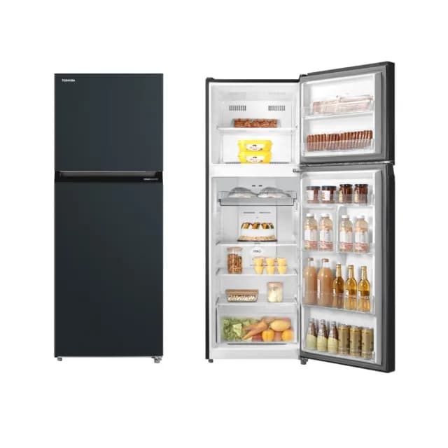 【TOSHIBA 東芝】58H快配★411公升一級能效雙門變頻冰箱(GR-RT411WE-PMT（52E）)