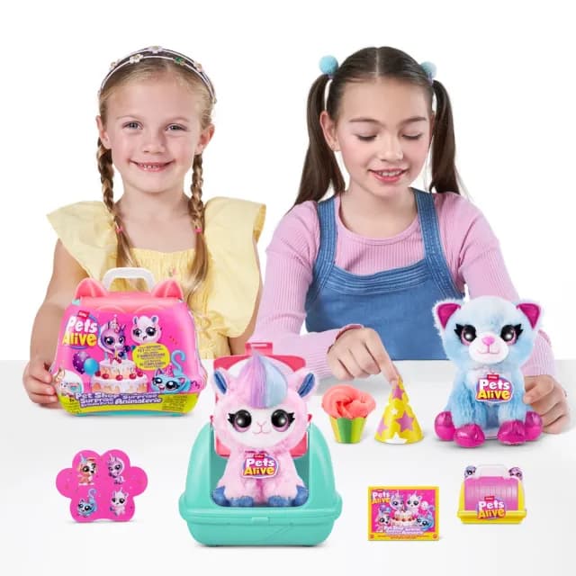 【ZURU】彩虹角角兒-驚奇寵物箱 生日派對ver.  款式隨機