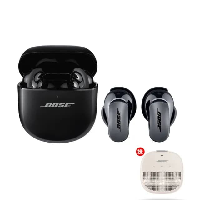 【BOSE】Quiet Comfort Ultra 消噪耳塞 深黑色(第一代)