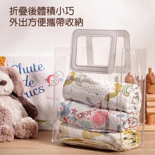 【LiteMion】透氣竹纖維紗布嬰兒包巾涼感多功能萬用巾(哺乳餵養用品 嬰兒被毯 嬰兒包巾 彌月禮)