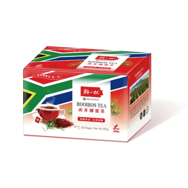 【鮮一杯】南非國寶茶茶包(2.5gx50入x4盒)