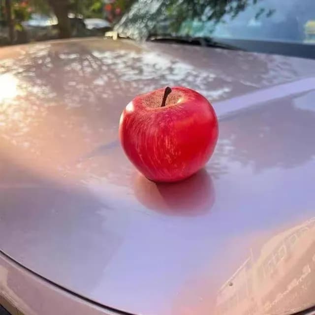 【佳の選】紅蘋果門把手保護套 家用客廳臥室飾品(新家喬遷禮物 氛圍感裝飾)