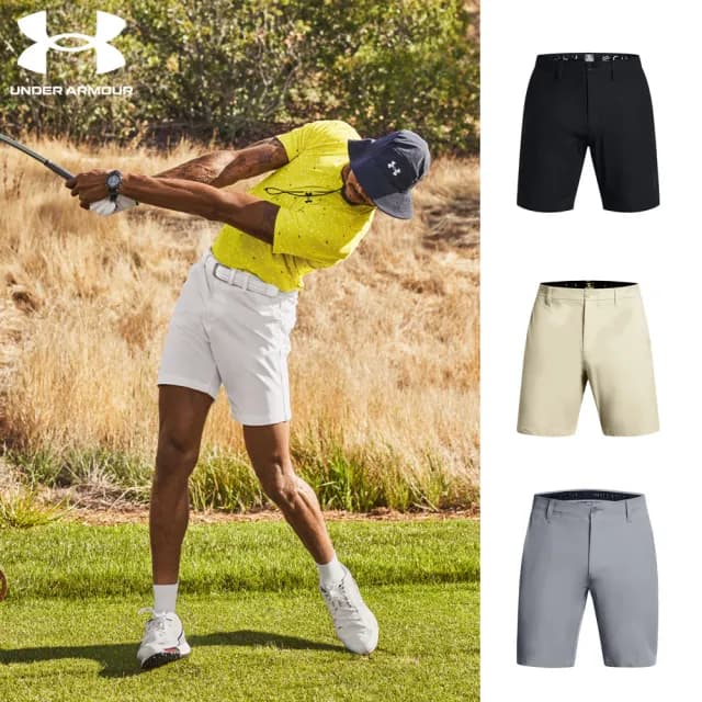 【UNDER ARMOUR】UA 男 Matchplay/ Iso-Chill 高爾夫短褲(多款任選)