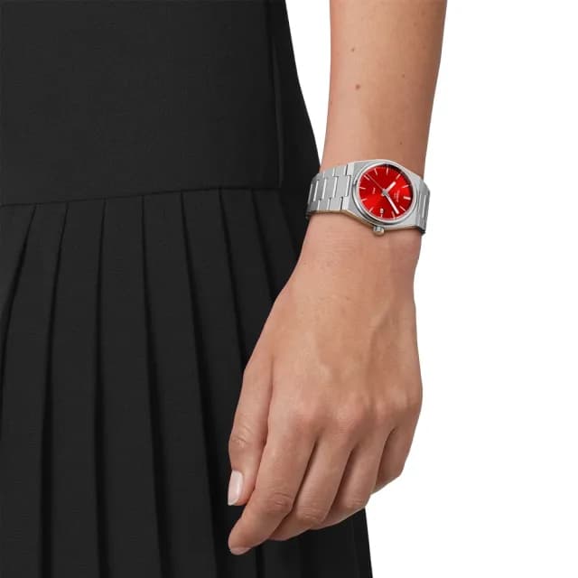 【TISSOT 天梭】PRX系列 復刻時尚對錶 七夕 情人節 禮物 送禮 推薦(T1374101142100/T1372101142100)