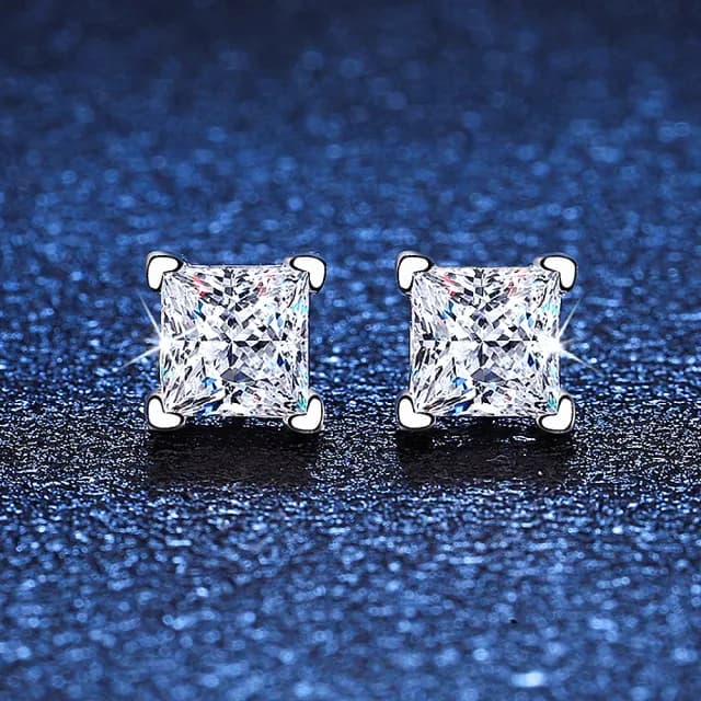 【彼夢】30分 D/VVS2 PT950鉑金 花式鑽石耳環多款選(高規格花式切割培育鑽石)