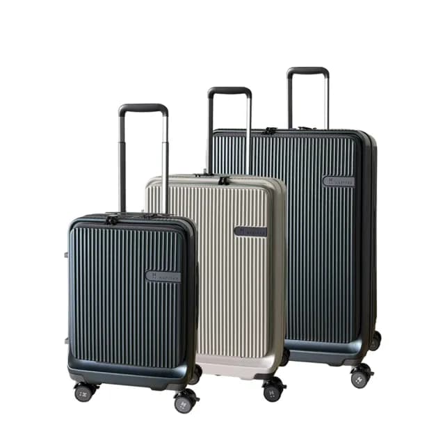 【HAPI+TAS】日系29吋 前開中開兩段式行李箱 旅行箱(HPL2281多色可選)