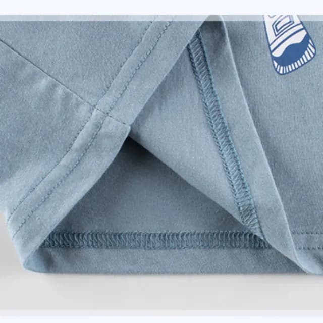 【橘魔法】海底淺水薄款純棉短袖上衣(夏裝 男童 童裝 兒童 中童 T恤)