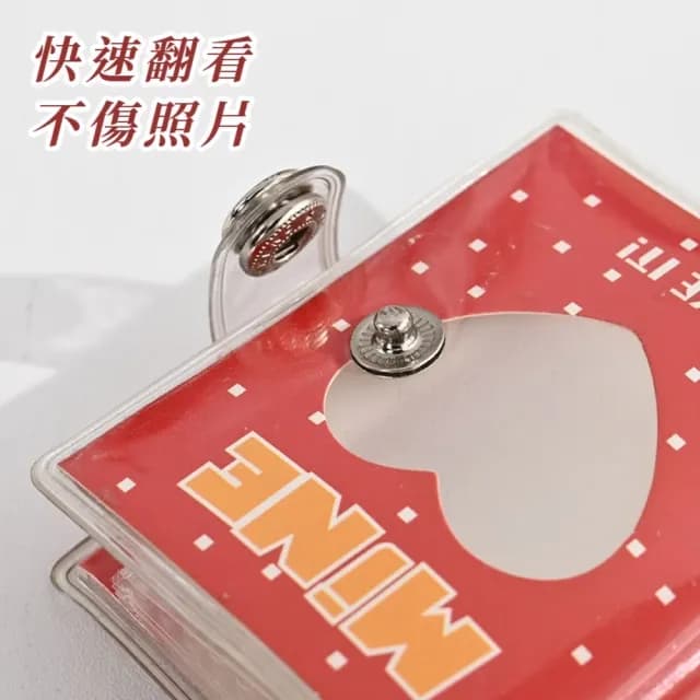 【小收藏】淘氣mini2吋證件照相冊吊飾2入組(偶像大頭照 迷你小相本 照片收納冊 學生 生日禮物)