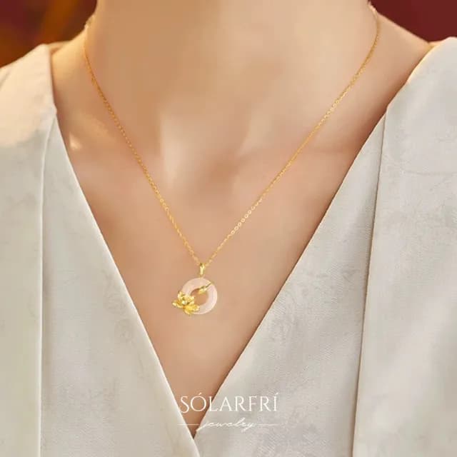 【SOLARFRi】品牌經典項鍊｜閃耀鎖骨項鏈可調鍊圍大小品牌禮盒包裝(閨蜜女友母親老婆婆情人生日禮物)