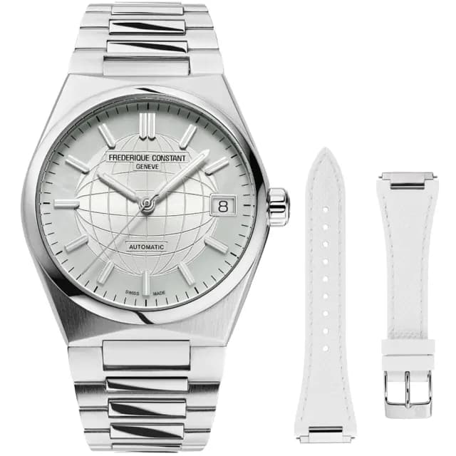 【CONSTANT 康斯登】Highlife 機械女錶 套錶 禮物 送禮 推薦(FC-303MPW2NH6B)