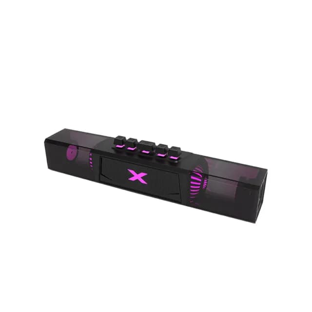 【小米有品】BINNIFA電競燈光立體聲藍牙音箱Play1(桌面音響 音響 音箱 青軸按鍵)