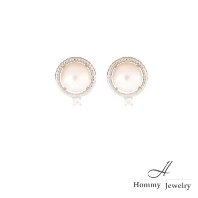 【幸福珠寶】Rococo｜小蒔蘿珍珠耳環(情人節禮物 天然珍珠耳環)