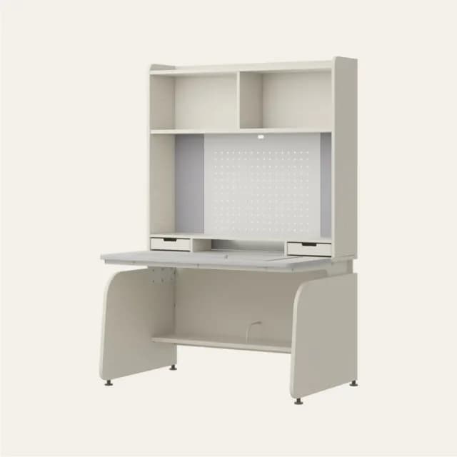 【iloom 怡倫家居】LINKI PLUS 1200型 4層智能型書桌組 螢幕架款(含LED 4色 可加購延伸桌/門板)