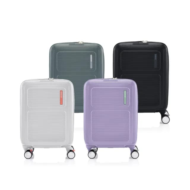 【AMERICAN TOURISTER 美國旅行者】20吋 MAXIVO 2:8前開式/上掀式大容量輕量PC煞車輪行李箱(多色可選)