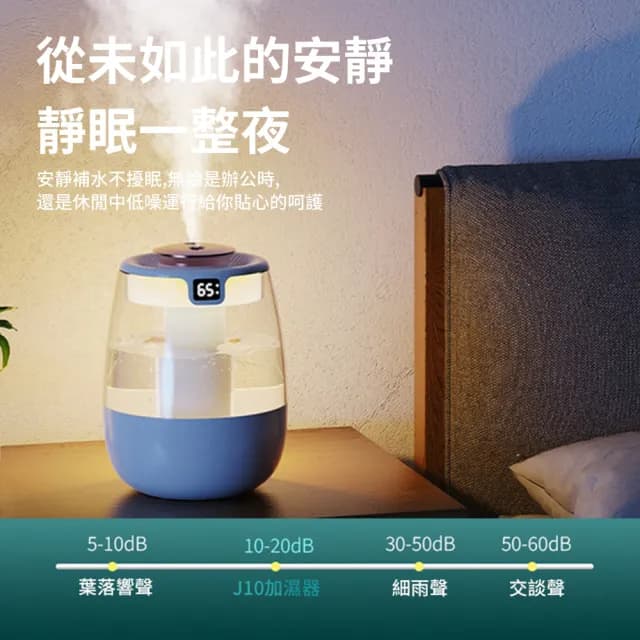 【YUNMI】雙11 J10濕度數顯智能加濕器 雙噴頭納米霧化水氧機 香氛機 噴霧器 空氣清淨機 增濕器