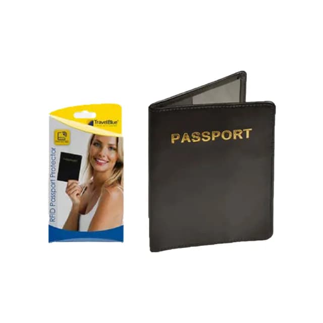 【Travel Blue 藍旅】RFID防盜護照皮夾  TB621(護照套/護照夾)