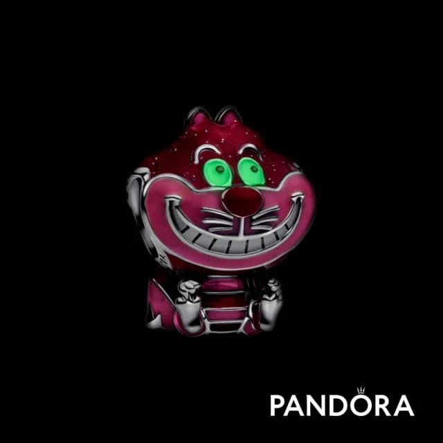 【Pandora 官方直營】迪士尼《愛麗絲夢遊仙境》柴郡貓造型串飾