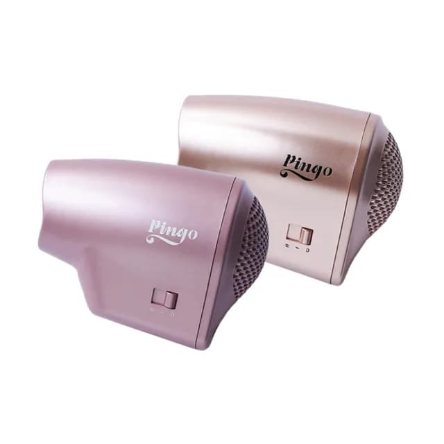 【Pingo 台灣品工】Travel Qmini 2.0奈米負離子極輕吹風機Qmini 2.0(新一代全球電壓掌上型吹風機)