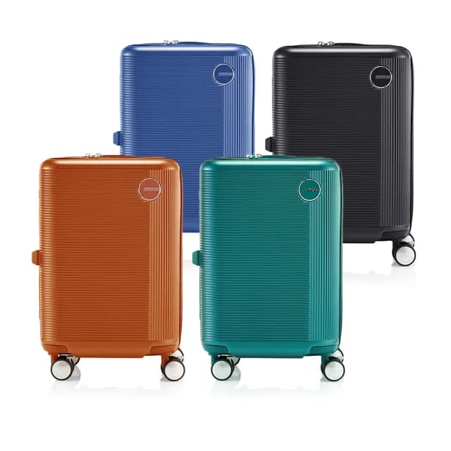 【AMERICAN TOURISTER 美國旅行者】20吋 GEMINA PRO 輕量PC避震煞車輪行李箱/登機箱/旅行箱(多色可選)