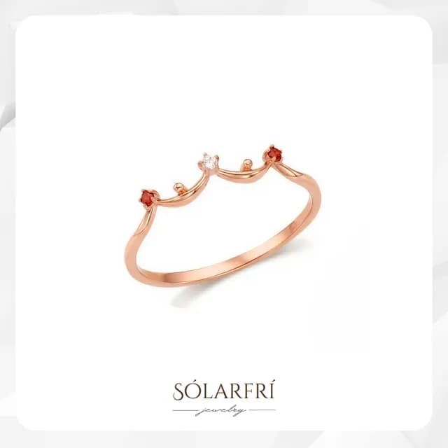 【SOLARFRi】輕奢閃耀戒指｜可調戒圍大小 禮盒包裝(閨蜜女兒女友老婆定情生日情人聖誕禮物)