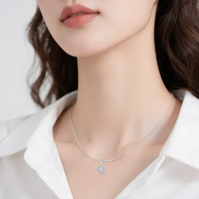 【CTJ】歡慶雙11!GIA 30分 D/VVS2 天然鑽石 白K金 18K金 鑽石項鍊(鑽石閃耀時刻 只為摯愛的妳)