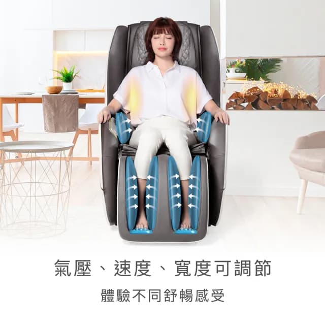 【JOHNSON 喬山】JOHNSON Chill Sofa憩之座 / 按摩小沙發︱A285-雙11