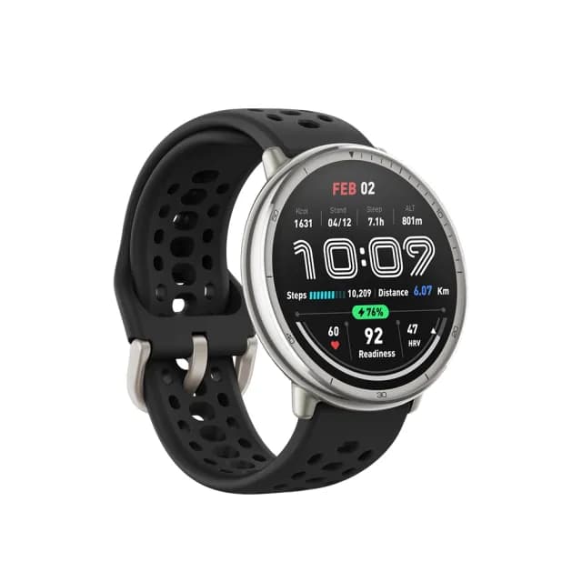 【Amazfit 華米】Active 2 44mm智慧手錶(160+種運動模式/24HR健康偵測/5ATM防水/HYROX比賽模式)