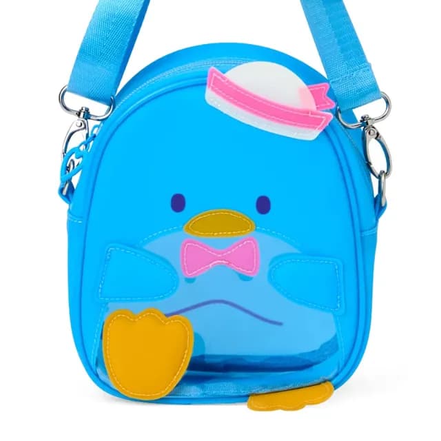 【SANRIO 三麗鷗】雙11 山姆企鵝生日系列 造型斜背包 娃包 舞動音樂 山姆企鵝